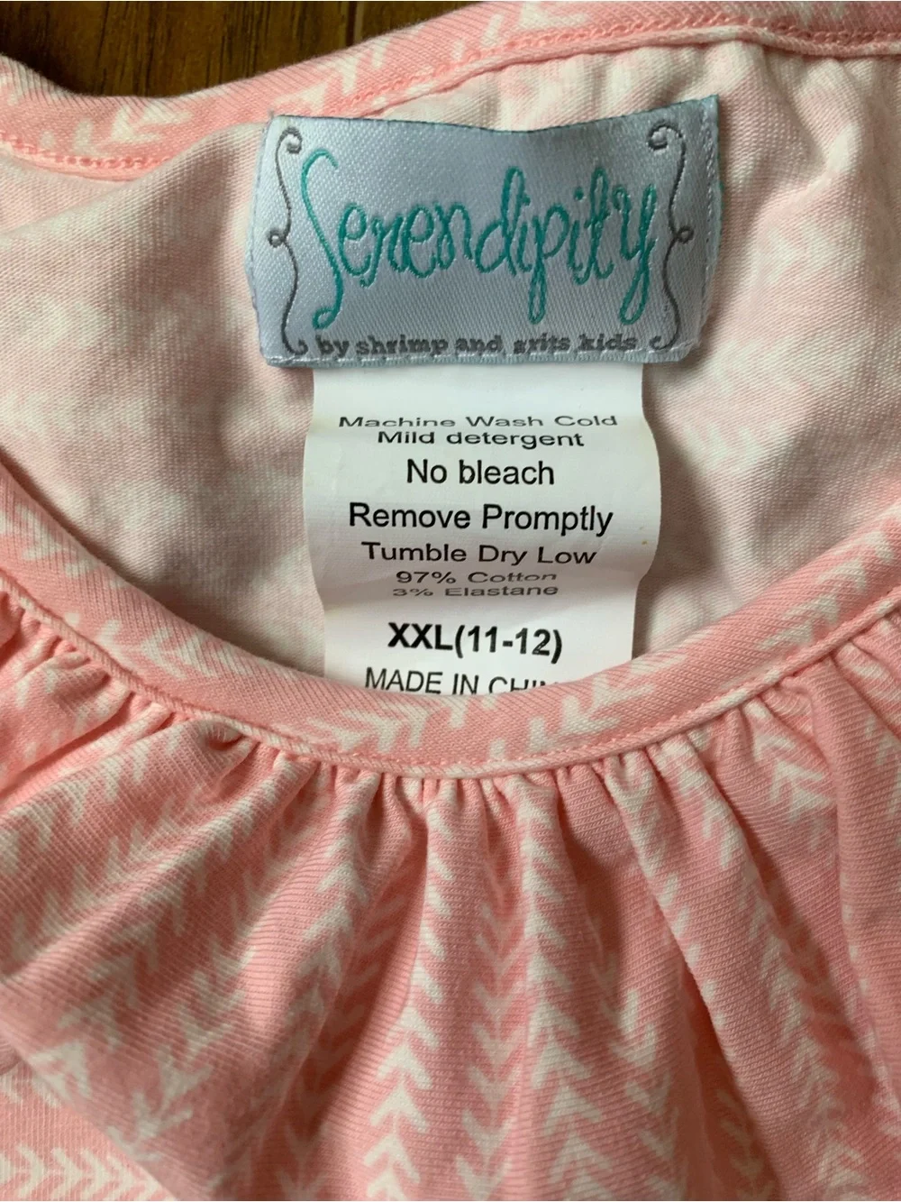 Girls Serendipity By Shrimp & Grits Kids Dress Size XXL 11-12